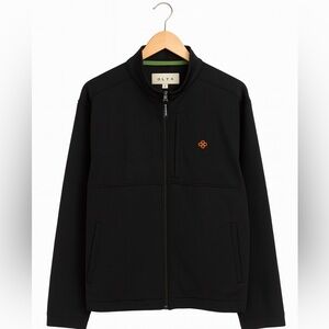 Tehama Men’s Medium Black Lined Zip Up Jacket.  Three Zipper Pockets. #coatsmens